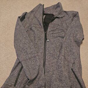 Lululemon Heathered Black Define Jacket - Size 10